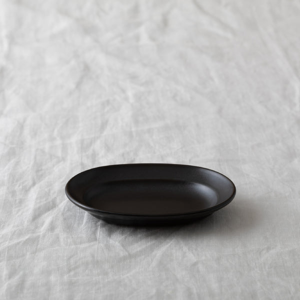 HASAMI 小橢圓碟 (黑色) ZUH-H010(B)